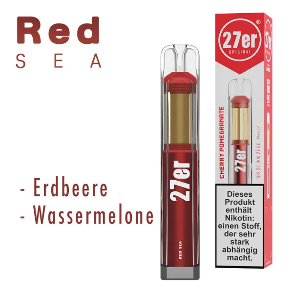 27er Vape - Red Sea 20mg